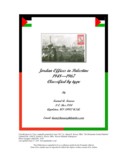 (218) Jordan offices in Palestine 1948–1967 classified by type / by Kamal A Kawar