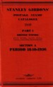 (316) Stanley Gibbons priced postage stamp catalogue 1949 : part I : British Empire (plus Burma, Egypt, Iraq, Nepal, Palestine . Transjordan) ; section A ; period 1840–1936