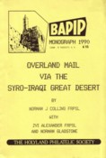 (51) Overland mail via the Syro-Iraqi Great Desert / by Norman J. Collins with Zvi Alexander and Norman Gladstone