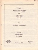 (77) The postage stamp of Safad (Israel) / by Dr. Kurt Steinberg ; edited by Charles Hahn, S. N. Shure