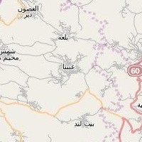 post offices in Palestine: area map for (10) Anabta