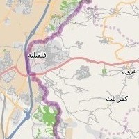 post offices in Palestine: area map for (53) Habla