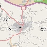 post offices in Palestine: area map for (64) Jenin