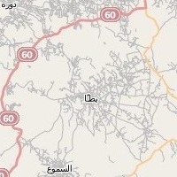 post offices in Palestine: area map for (108) Yatta